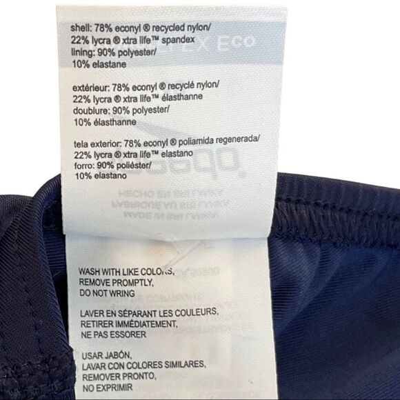 Speedo Women’s Performance Navy Moderate Ultraback PowerFLEX One Piece Swimsuit - Picture 10 of 11